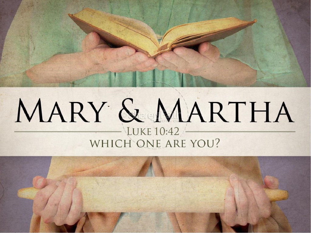Martha and Mary