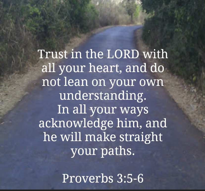 Trust in the Lord…