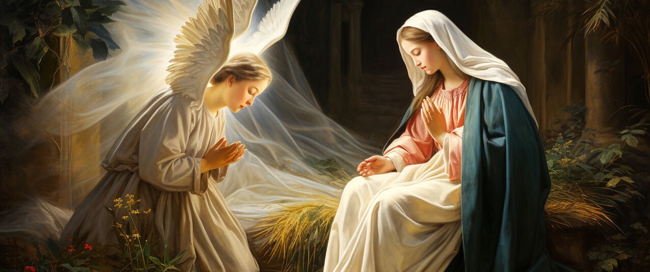 God’s Awesome Power:  The Annunciation and the Solar Eclipse