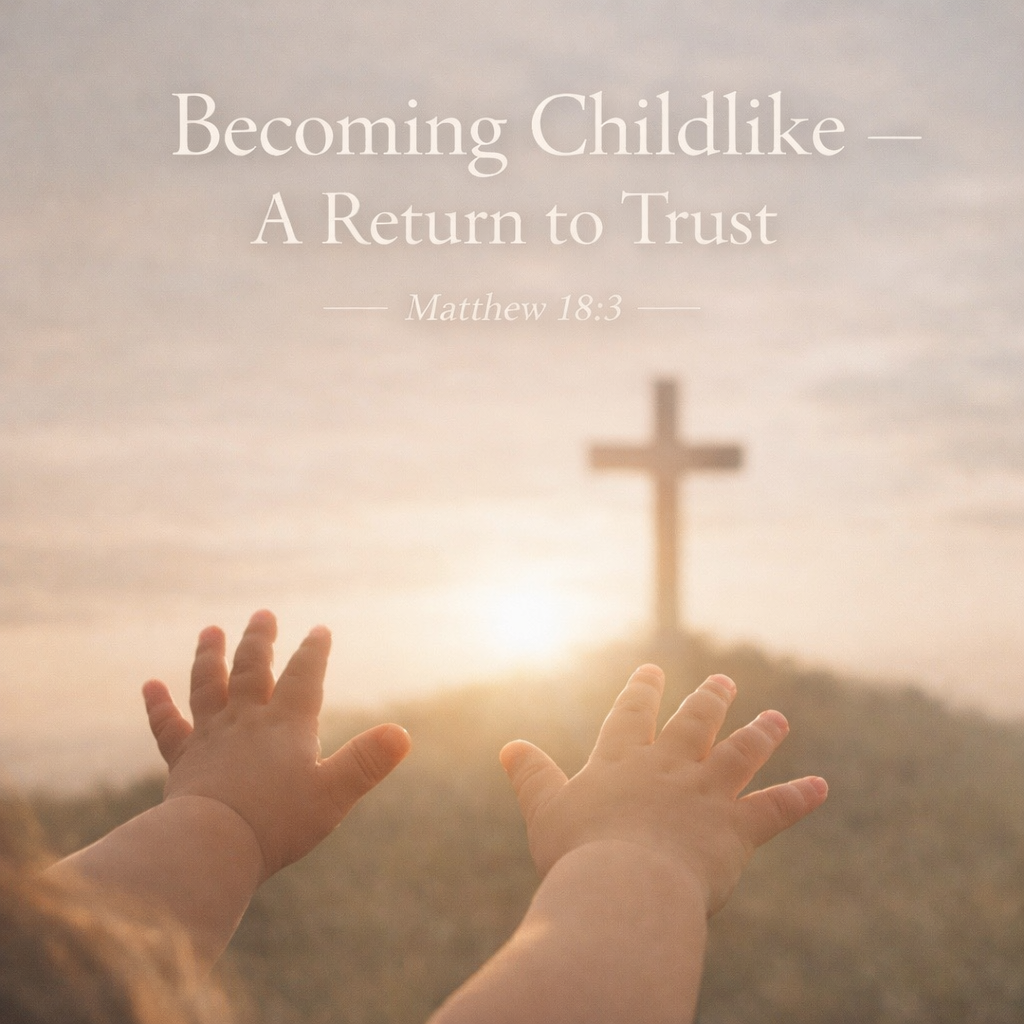 Becoming Childlike — Learning to Trust