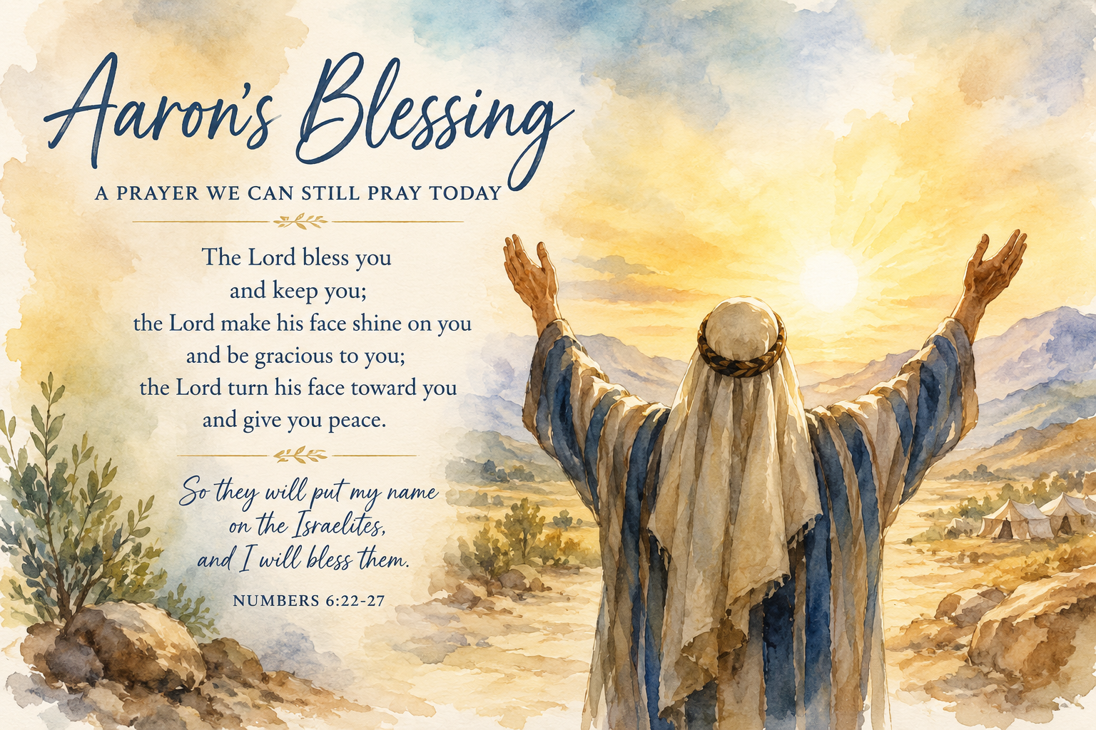 Aaron’s Blessing: A Prayer We Can Still Pray Today